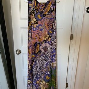 Beautiful print sleeveless Maxi dress